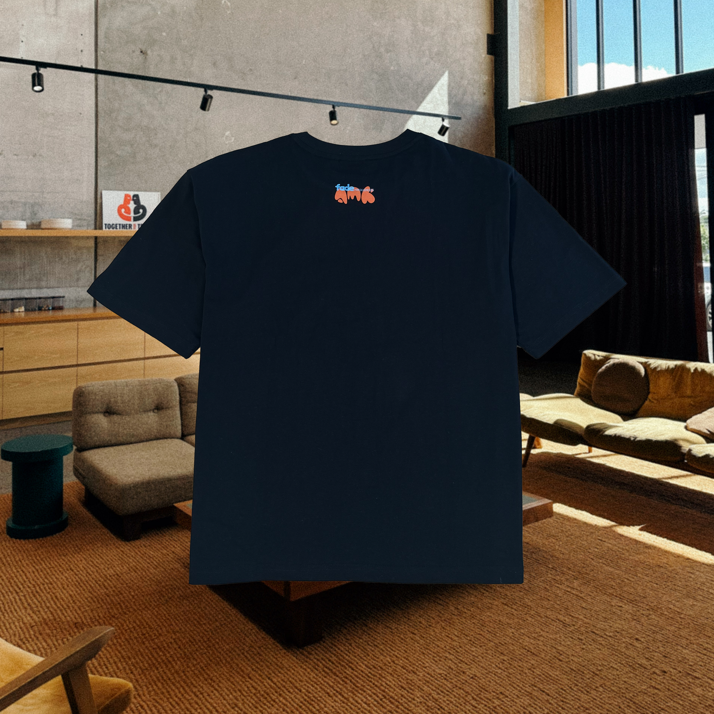 Fade Frequencies x AMH tee - Black | Fade Clothing