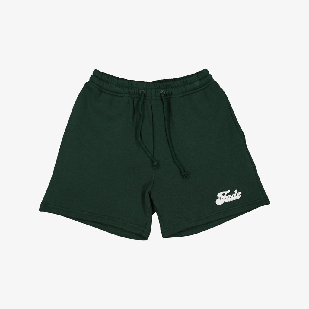Puff Fleece Shorts - Forest Green